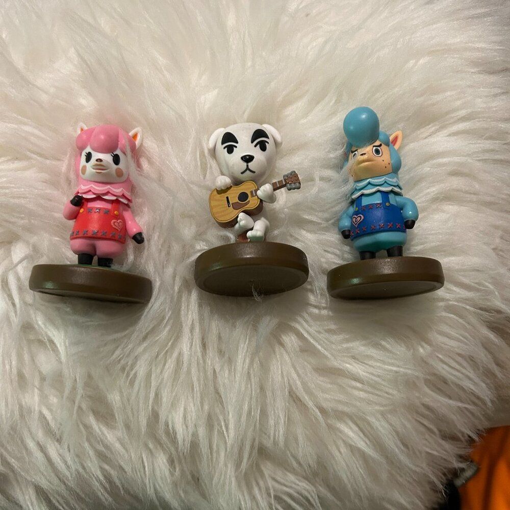 Animal Crossing Amiibo Set of 3